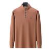 High Quality Breathable Men'S Long-Sleeved Polo Embroidered Men'S Cotton T-Shirt Men'S Polo Shirt Top Trendy