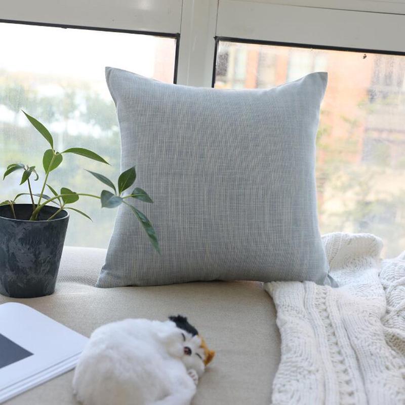 Cotton And Linen Solid Color Big Pillow Cushion Cover Sofa Back Office Simple Car Fabric Waist Pill At Affordable S Free Real Reviews With Photos Joom Big Pillow Cushion Cover Sofa Back, Big Sofa Back Pillows