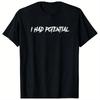 Ich Hatte Potenzial T-Shirt Beliebte T-Shirts Kurzarm Y2K Lässige Tops Sommer 100% Baumwolle Rundhals Große Größen T-Shirts