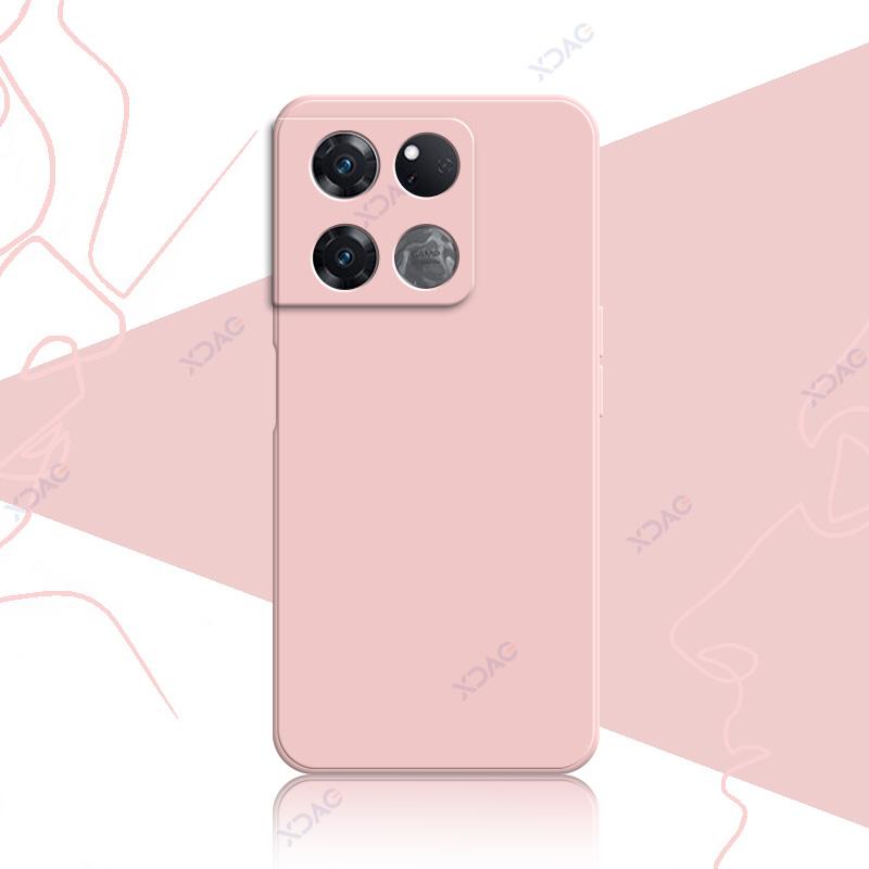 Handyhüllen für OnePlus Ace Racing OnePlusAceRacing 5G 6.59" 360 Weiche Luxus Quadratische Flüssigsilikon Rückseite