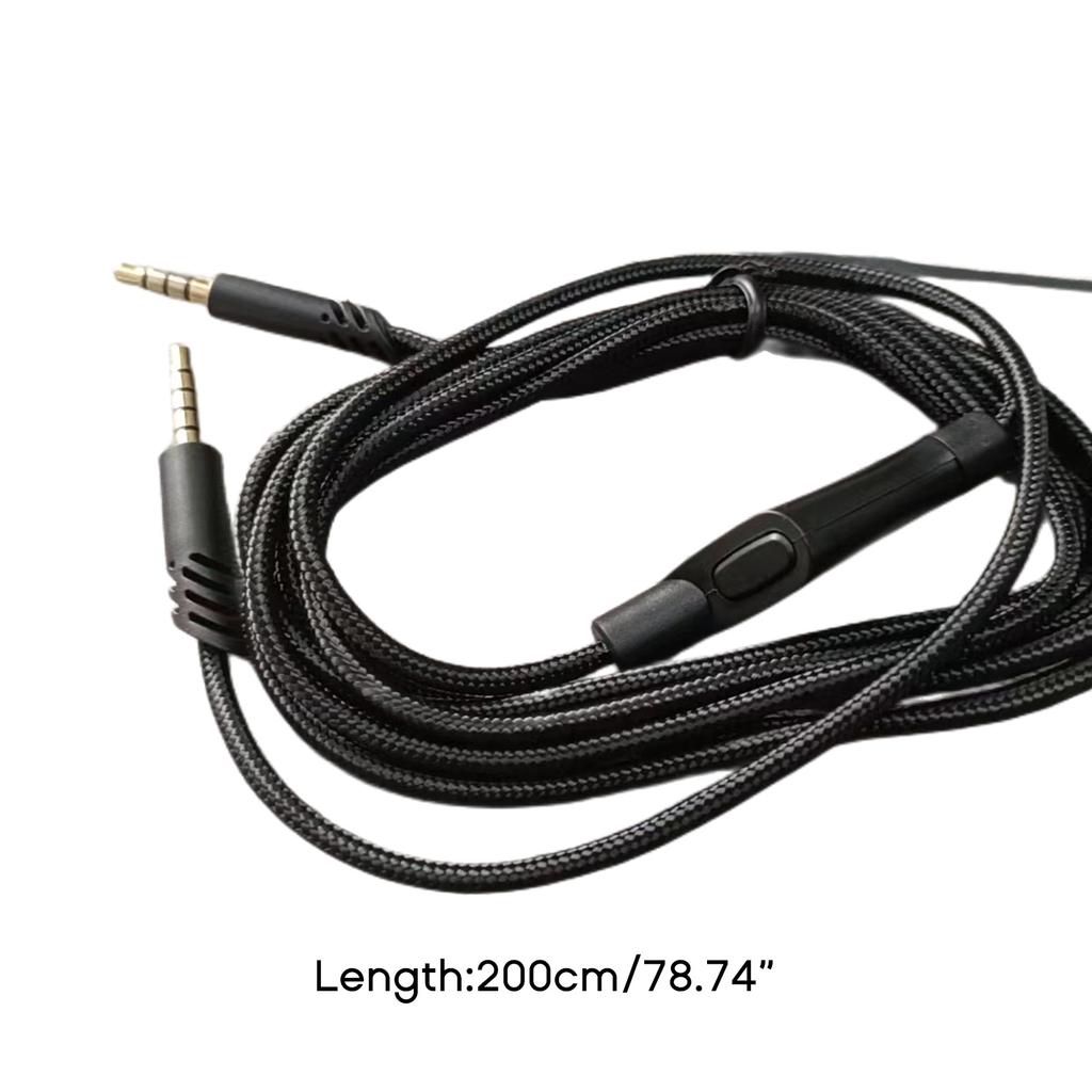 Cablu Căști pentru Căști Gaming Astro A40TR/A40/A10 3.5mm(1/8") Cablu Audio Compatibilitate Universală Cablu de Extensie