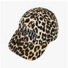 Ganni Leopard Print Logo Embroidered Cap A6898 943
