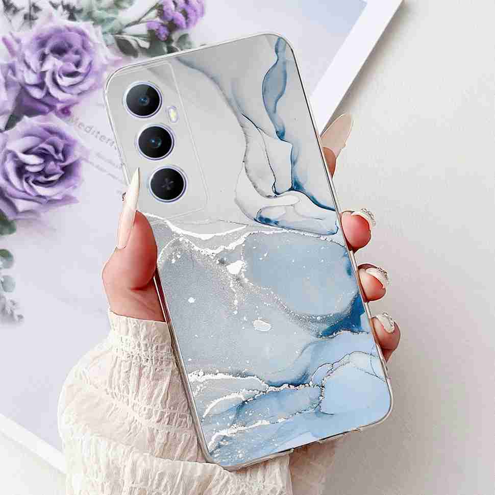 For Realme C65 Case Cute Cartoon Butterfly Cover Soft Silicone Phone Case Fundas For Realme C 65 C65 RealmeC65 4G Bumper