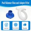 Leak-Proof Pool Skimmer Adapter Quick Connect Pool Replacement Part  for Intex 25016