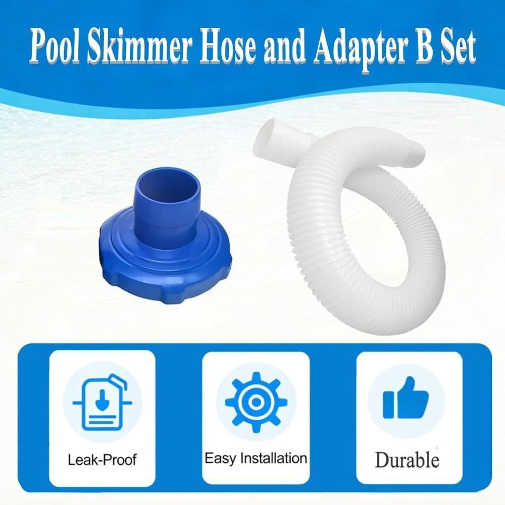 Leak-Proof Pool Skimmer Adapter Quick Connect Pool Replacement Part  for Intex 25016