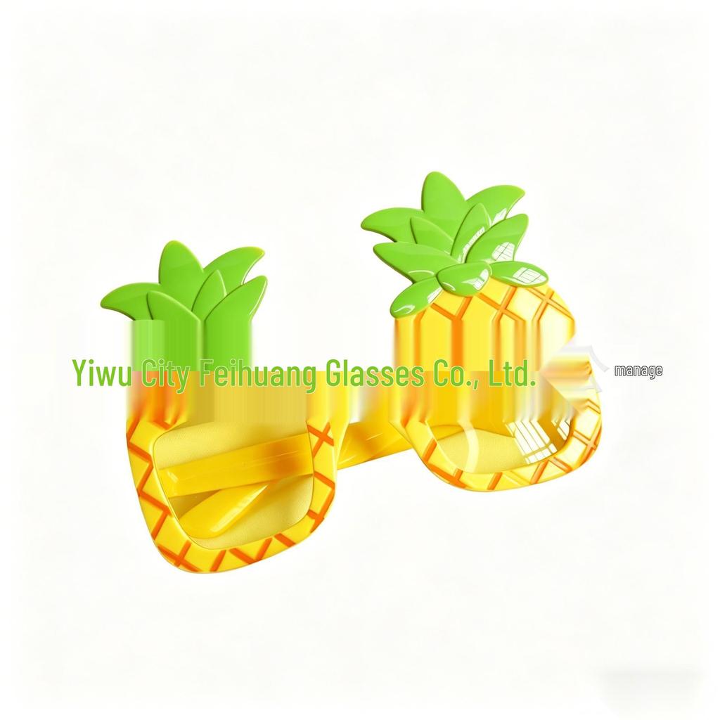 Hawaiian Beach Party Glasses: Coconut Tree, Flamingo, Parrot, Ice Cream, Flower & Wine Glass Fun