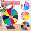 EXDUCT Roulette Wheel, Tabletop/Floor-Standing, Rotating, Perfect for Lottery Drawings, Exhibitions, Year-End Parties, New Year's Parties, Festivals,