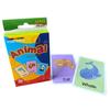 36 Cards/Box English Cognitive Card Animal Shape Fruit Color English Words for Baby Early Learning Educational Toy