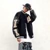 Men's European & American Street Style Hip-Hop Baseball Jacket - Casual Loose Fit for Spring & Autumn