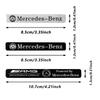 GLC GLB 1pc 3D Aluminum Car Sticker Emblem Badge Door Decal for Mercedes Benz AMG A/B/C/E Class C200L GLC GLK W204 W213 W205 Ac