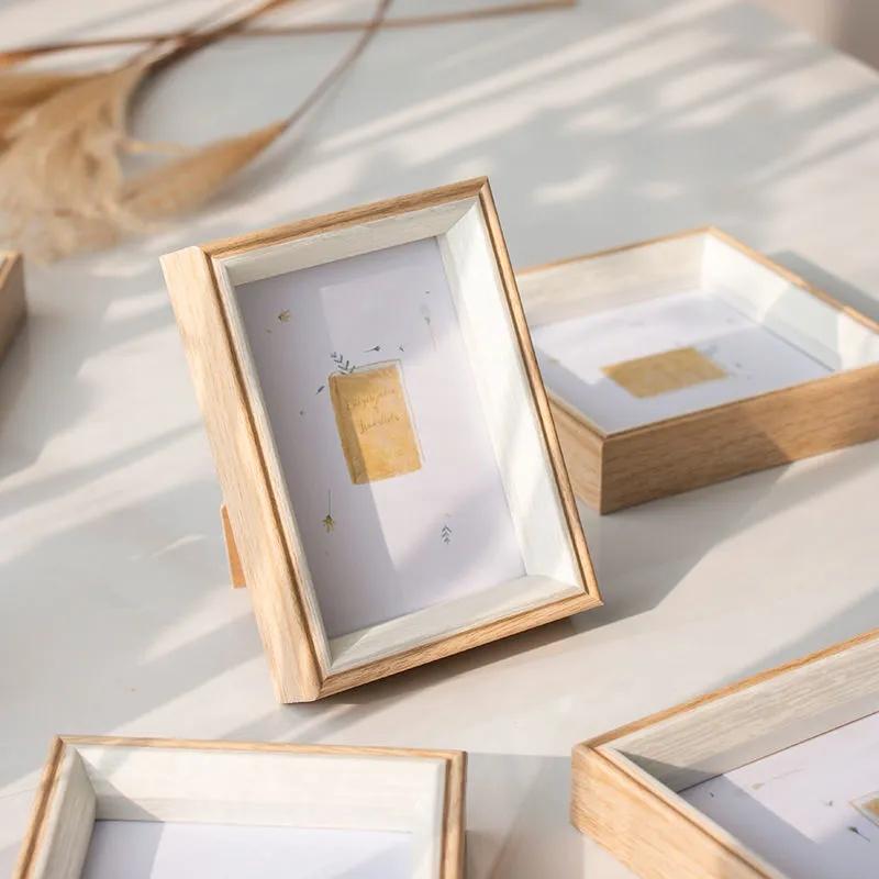 5 6 7 8 10 Inch Resin Photo Frame Nordic Style Photo Frame Home Desktop Decorative Ornaments Bedroom Bedside Photo Frame