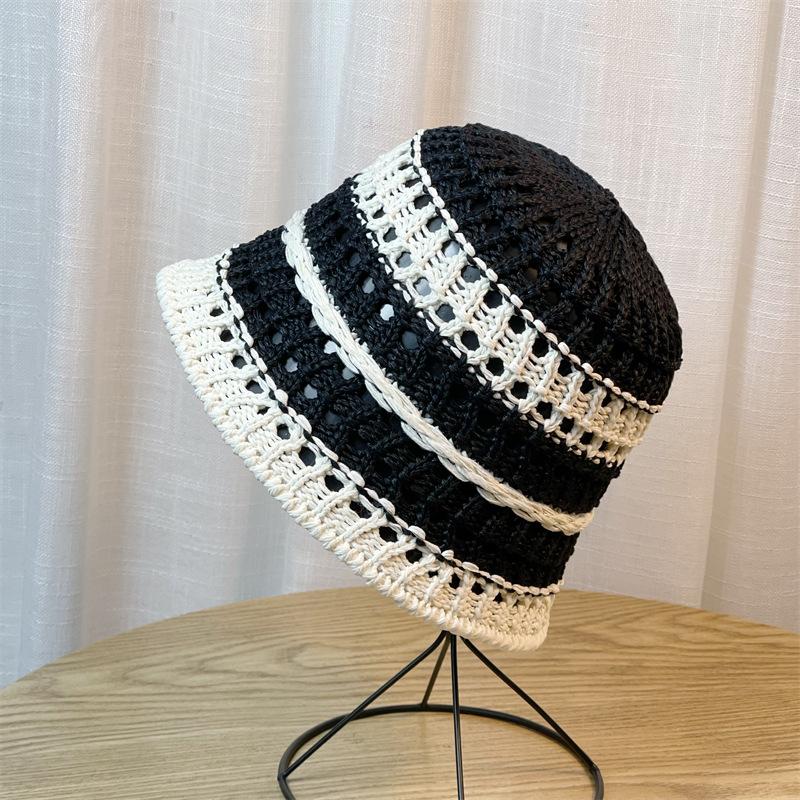 

Summer Version Of Light Mesh Breathable Fisherman Hat Womens Travel Fashion Hat чорний