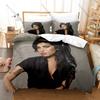 Personality Amy Winehouse Fans Gift Bedding Set New Duvet Cover Pillowcase High Quality Bed Set For Jazz & Soul Music Lovers Ret