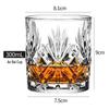 ZISIZ Crystal Glass Whiskey & Cocktail Tasting Glass