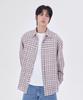 GLW Easy Overfit Check Shirt Pink
