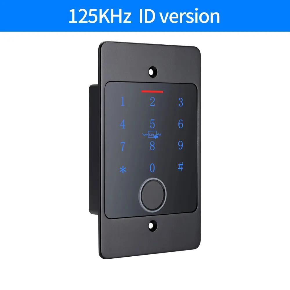 Tuya Wifi Standalone Fingerprint Access Control Keypad Metal Waterproof Backlight Embedded Installation Opener Reader+M70 Box