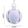 LED Solar Lamp Folding  Football Light Portable Outdoor Emergency Lighting Tool