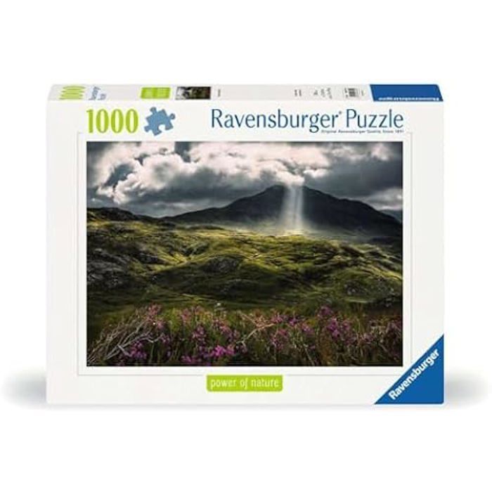 Puzzle 1000 Pièces - Ravensburger - Mystérieuses Montagnes - Paysage Nature - À Partir De 14 Ans - Multicolore