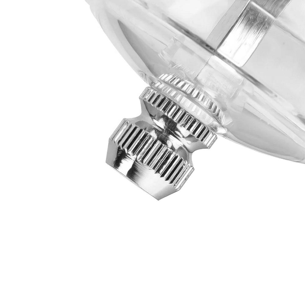 2pcs Pepper Mill And Salt Shaker Set Clear Acrylic Salt And Pepper Mill Adjustable Coarseness For Kitchen Dining Table Picnic