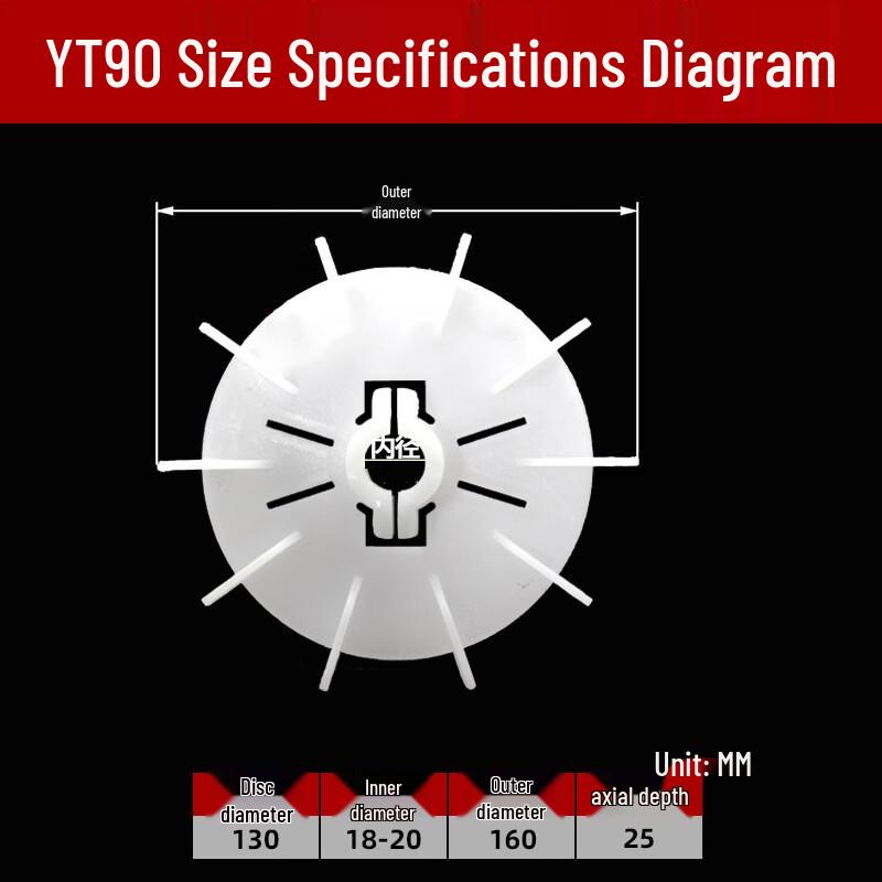Fanzhen YT Type Motor Cooling Fan Blade