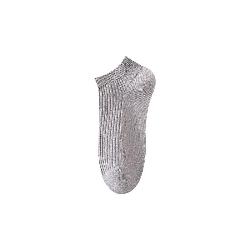 Women s Breathable Cotton Boat Socks - Invisible, Sweat-Absorbing, Solid Color, Summer Thin Style One Size