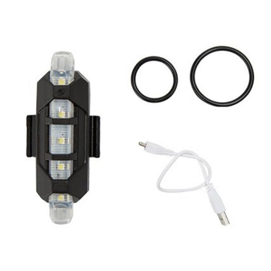 Bicycle Taillight LED Bike Tail Light High-Brightness Waterproof Rechargeable Easy To Install Cycling Safety Flashlight Bike Accessories