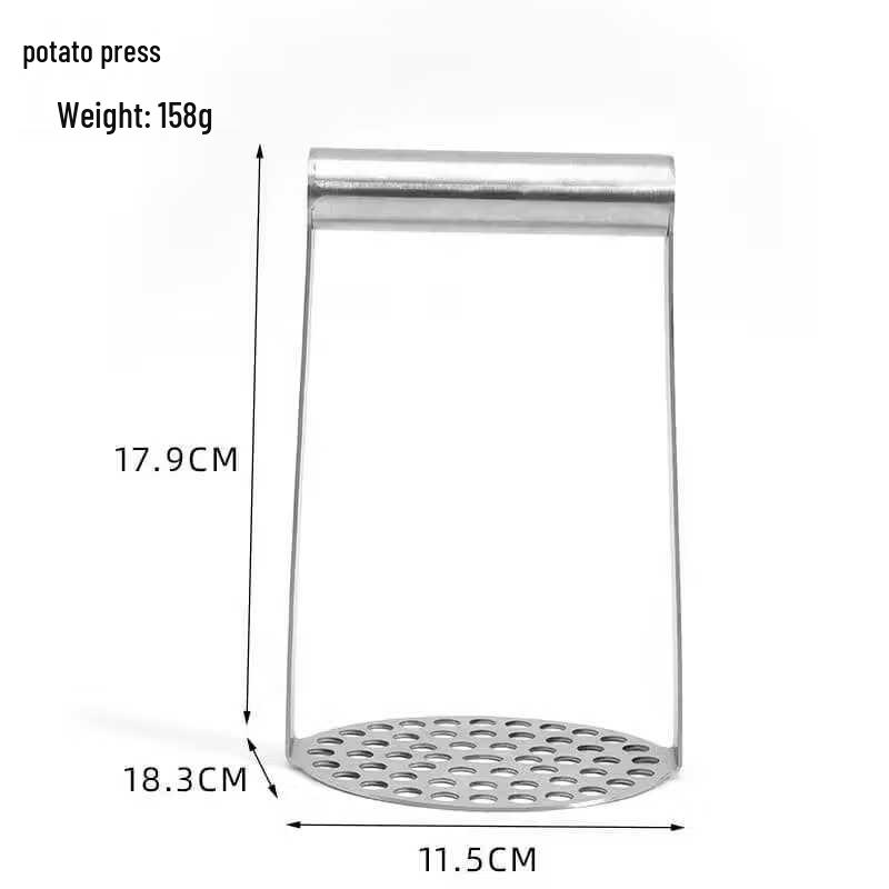 

ZISIZ Stainless Steel Food Masher