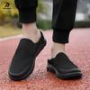 2026  Men Thick Bottom Slides Fashion Couple Walking Shoes Chanclas Hombre Men Slippers Summer Breathable Home Indoor Slippers