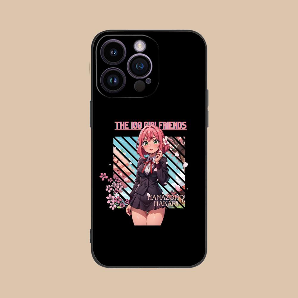 Anime Hakari Hanazono Matte Mobile Phone Case for iPhone 17 16 15 14 13 12 11 X XR XS 8 7 Air Pro Max Plus Mini Colorful Cover