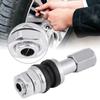 10pcs TR43E Tyre Valve Stems Tubeless Tire Valves Metal Replacement Stems with Thrd End for Motorcycles Cars Trucks