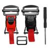 Doppel-D-Schnalle Motorradhelme Schnellverschluss-Schnalle Sicherer Schnellverschluss-Clip Riemen Helmverschluss-Buchse Für Motorradhelme