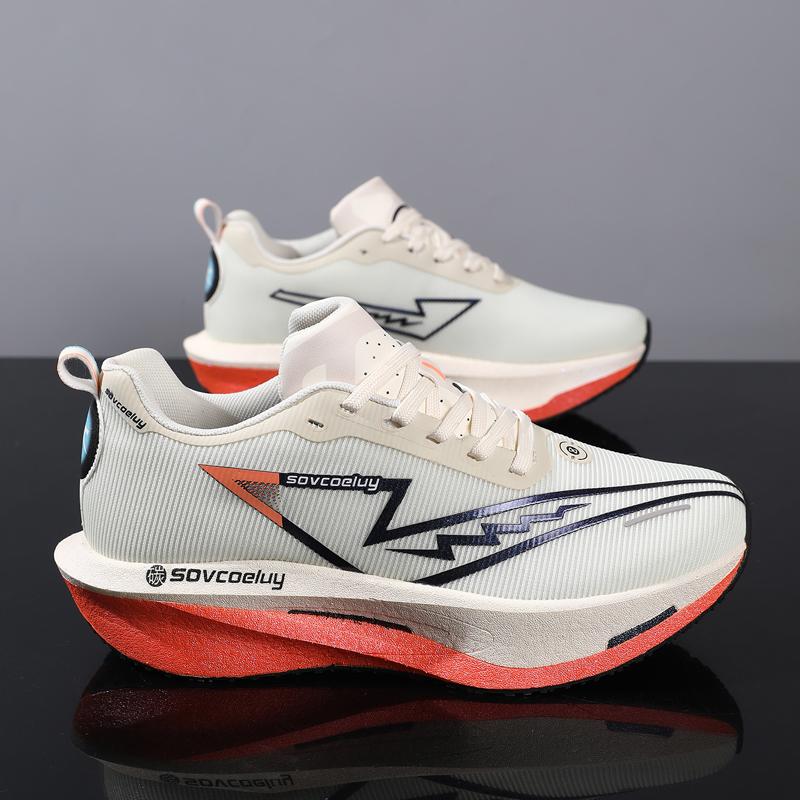 Running Shoes Carbon Board Marathon Men Athletic Breathable Lightweight Women'S Comfy Athletic Antiskid Athletic Shoes Daily New