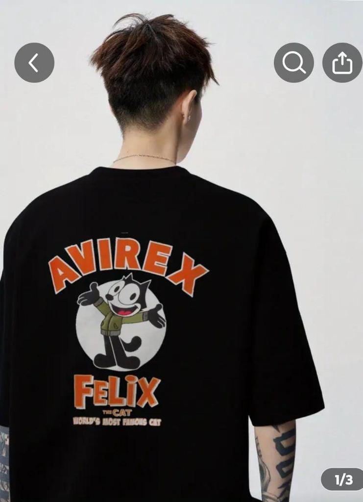 [USED] AVIREX Felix the Cat T-shirt
