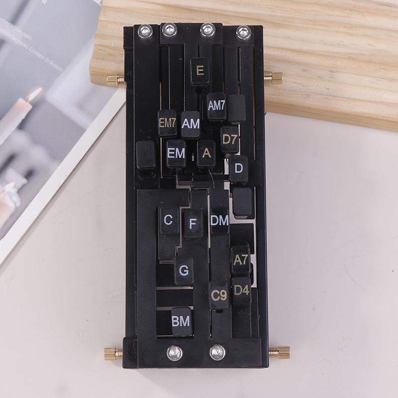 Plastic Guitar Chord Helper One-Touch Chords Presser Guitar Chord Trainer Practice Aid Trainer Assisted Learning For Beginners