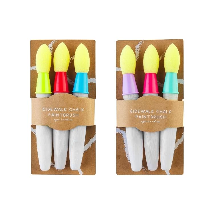 

6 Pcs Sidewalk Chalk Paint Brush Children s Craft Scrapbooking Brushes Kids Painting Brushes For Kids Drawing Practice 1