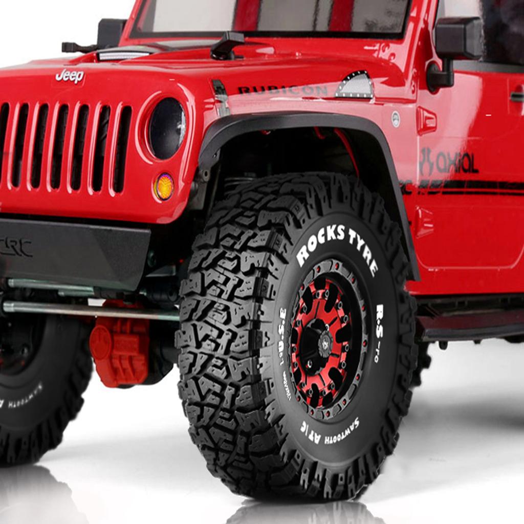 Dálkové ovládání pásové gumové pneumatiky pro auto 1,9 palce 120 * 48 mm 4ks Náhrada za Trax4 Axial Scx10