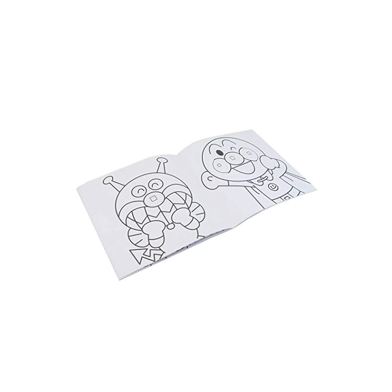 Sunstar Stationery Deca Coloring Book Anpanman