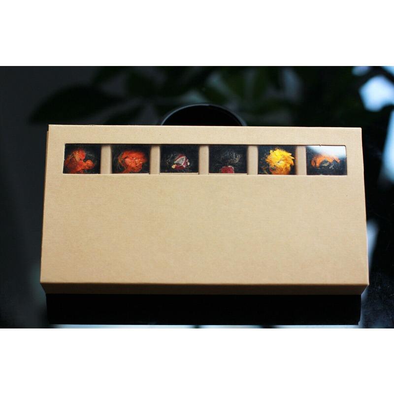 108г Юньнаньский чай Пуэр Сырая чайная роза Черный чай Жемчуг дракона Жасмин Жемчуг — фото 3