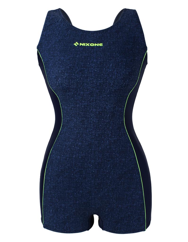 Nigseuwon Women'S Half-Body Indoor Swimsuit Nsw-4850Ny