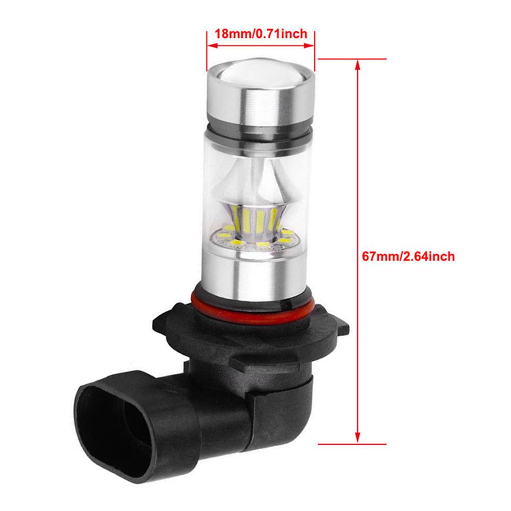 

1 шт. светодиодная противотуманная фара 6000K 9005 9006 9145 HB3 HB4 H8 H10 H11 лампа супер яркая автомобильная дневная ходовая лампа дальнего света