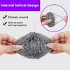 2/3Pcs Cleaning Balls Stainless Steel Pot Scrubber with Hanging Loop Design Kitchen Household Cleaning Brush