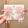 Kids' Classic Hanfu Hair Clip: Fairy Bow Tassel Hairpin for Girls