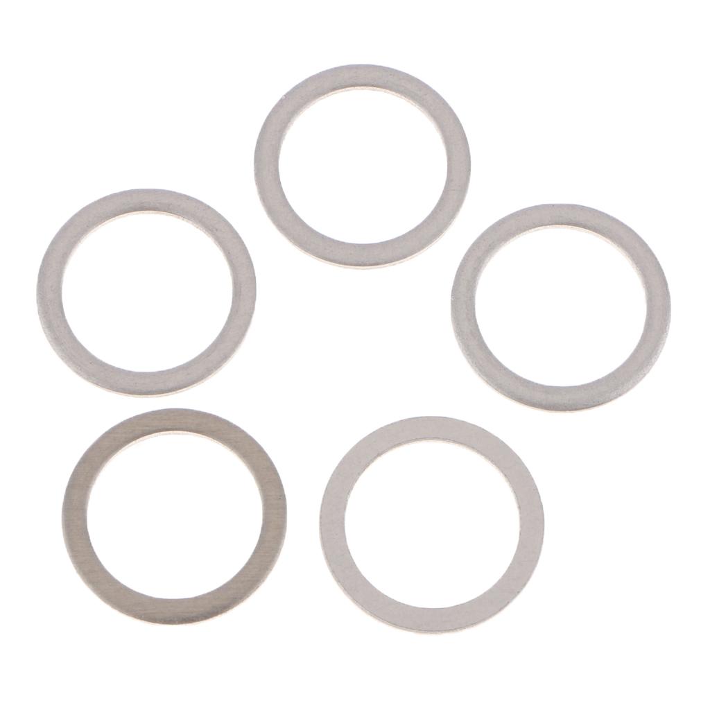 M18 Oil Drain Plug Washer Gasket Kit Metal Crush Seal for Engine Oil Pan Draining and Car Repair