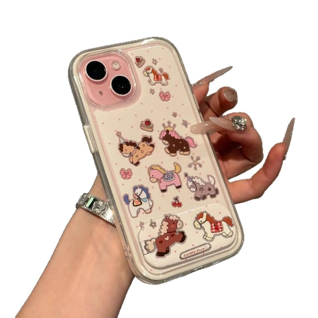 Colorful puppy is suitable for Apple 17PRO Huawei MATE80 Honor 500vivo Xiaomi 17OPPO couple mobile phone