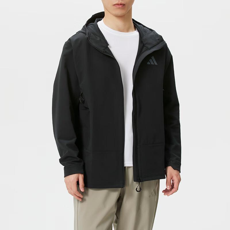 Adidas Men s Hooded Softshell Jacket KD9409 S