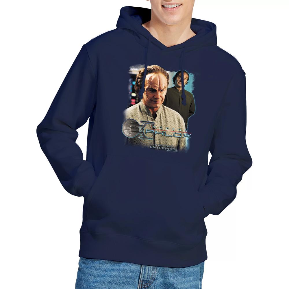 Star Trek Mens Doctor Phlox Hoodie