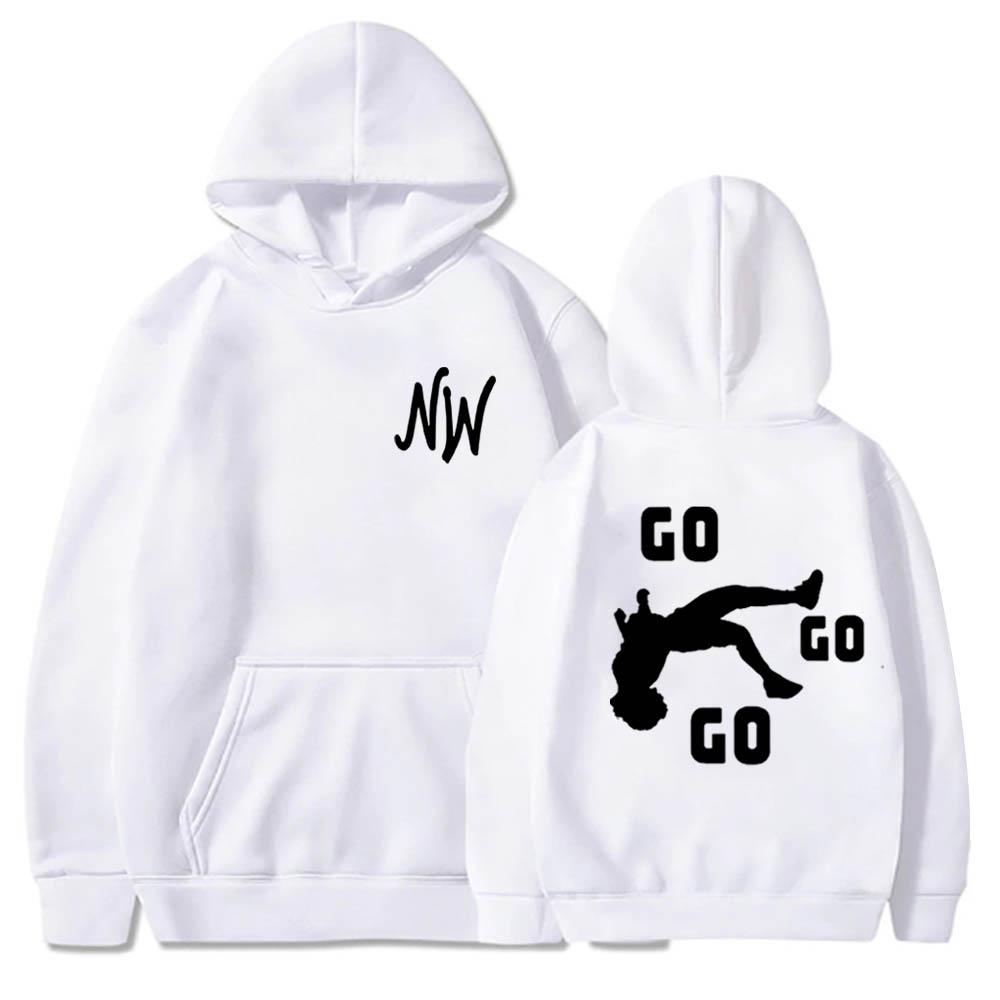 Nidal Wonder Go Go Go Hoodie Nidal Wonder Merch Fan-Geschenk Herren Damen Harajuku Langarm-Sweatshirts