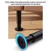 Metal Round Support Foot 25-26cm Adjustable Furniture Leg Kitchen Cabinet Legs for Cabinet Sofa Cupboard Furniture