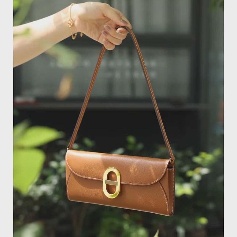 Haute Couture Leather Pig Nose Woc Wallet Palm Pattern Cowhide Hand Grab Bag Crossbody Women's Bag Clutch