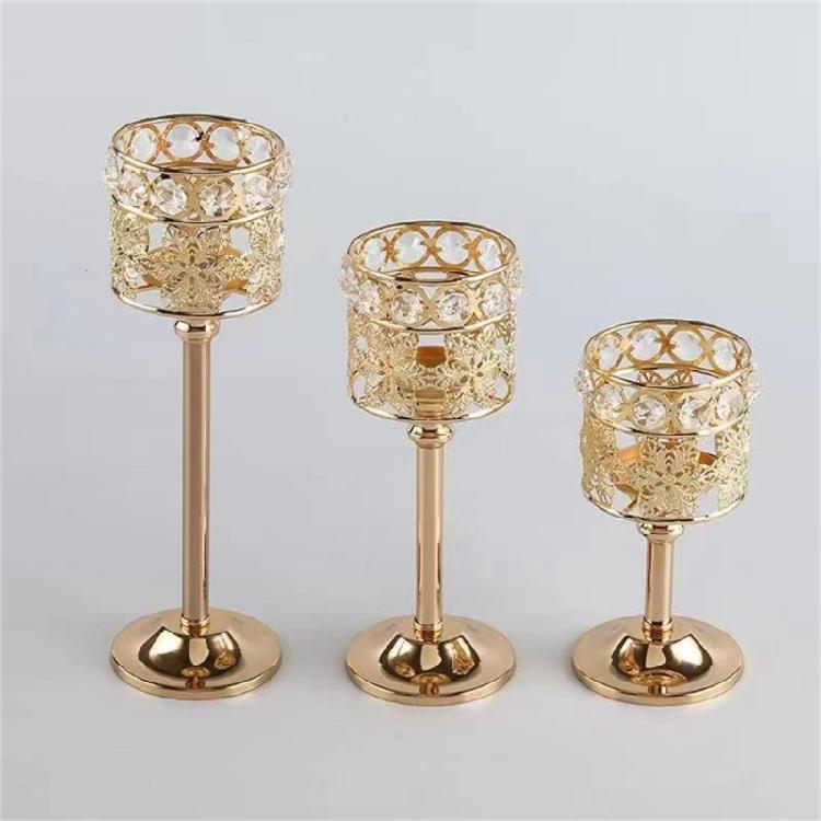 Candle Holder Candle Stands for Dining Table Candlelights Decorations